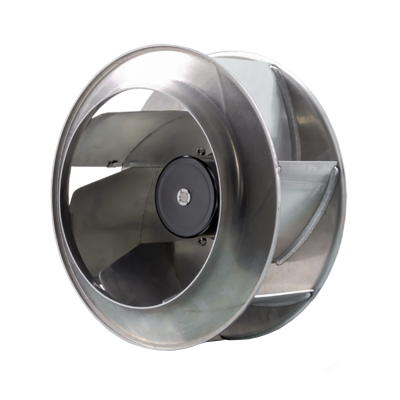 Large backward curved centrifugal EC fans